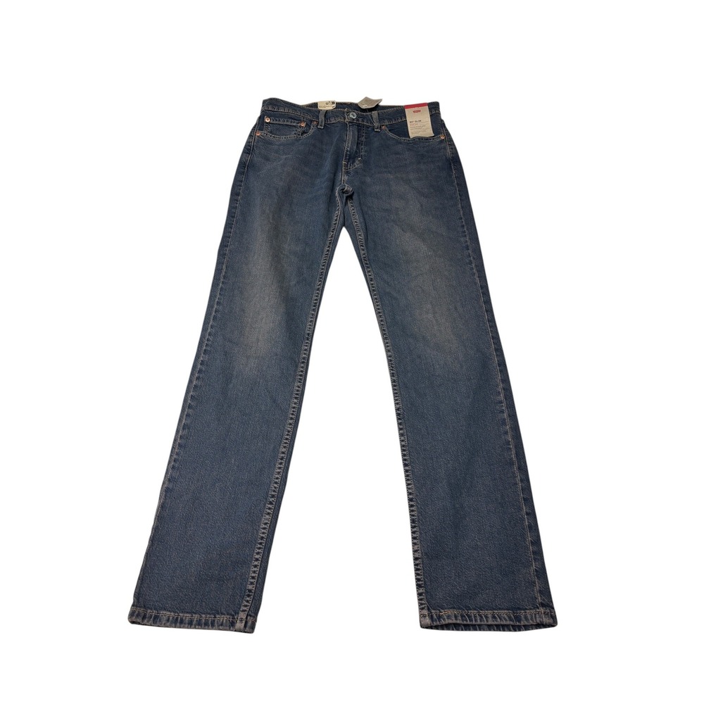 NWT Levis 511 Slim Fit Jeans Mens 31x32 Dark Indigo Blue Stretch Denim